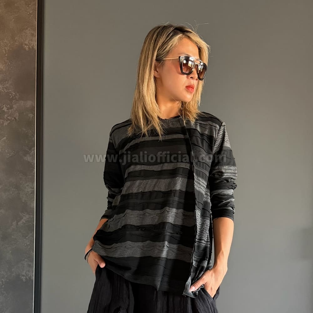 BLUSA NUKUS GRIGIO 143