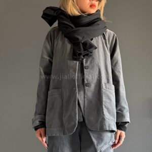 GIACCA VELLUTO BOLIVIA GRIGIO 143