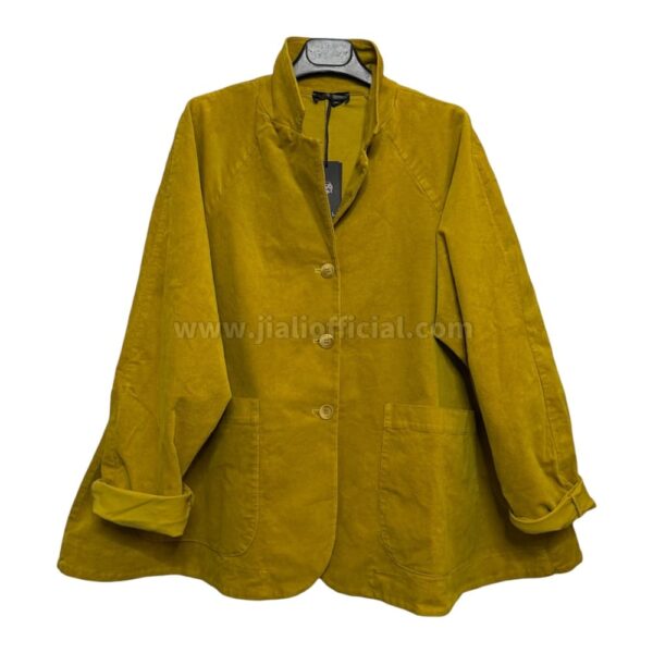 GIACCA VELLUTO BOLIVIA GIALLO ACIDO 155