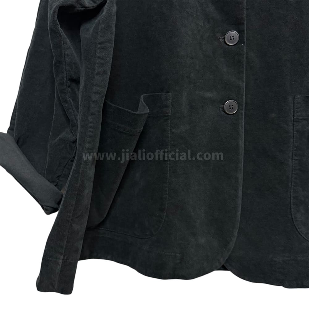 GIACCA VELLUTO BOLIVIA NERO 144 - immagine 9