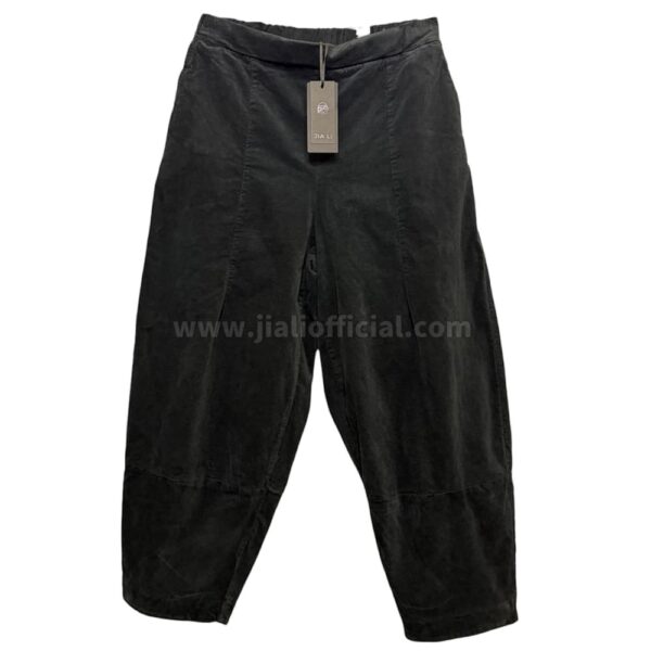 TROUSERS VELLUTO BOLIVIA NERO 144