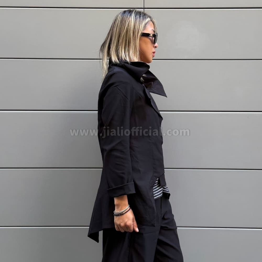 GIACCA MANON NERO - immagine 3