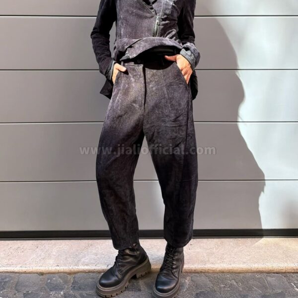 TROUSERS CINIGLIA ALINA NERO