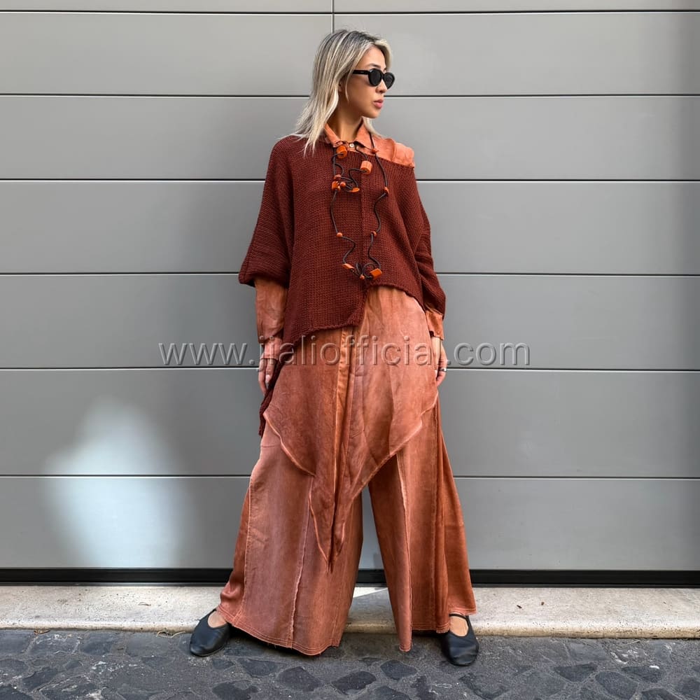 BLUSA KALAMATA RUGGINE 136 - immagine 2