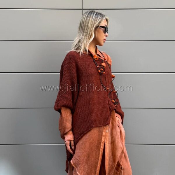 MAGLIONE SIENA RUGGINE 136