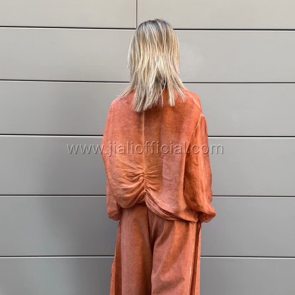 BLUSA KALAMATA RUGGINE 136 - immagine 5