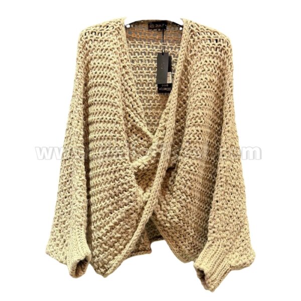 CARDIGAN CARAIBI BEIGE 135