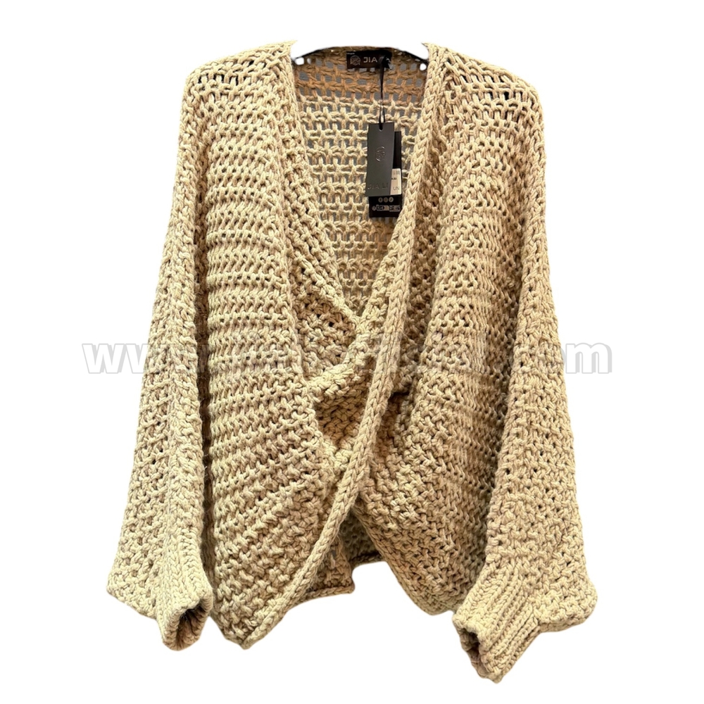 CARDIGAN CARAIBI BEIGE 135