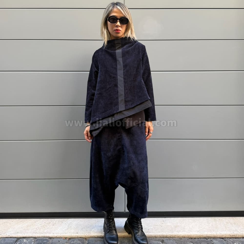 TROUSERS CINIGLIA ROXIE BLU - immagine 2
