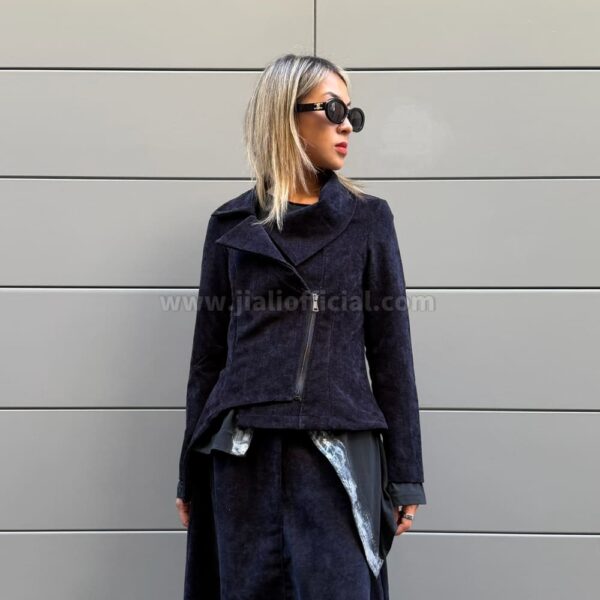 GIACCA CINIGLIA ALINA BLU