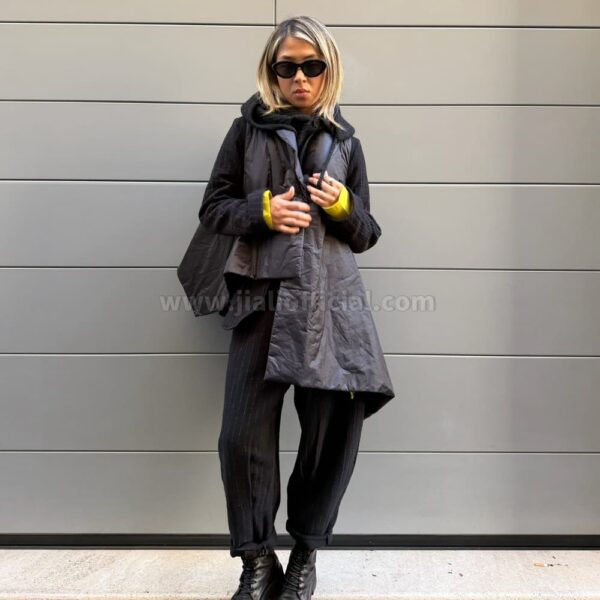 GILET ECOPIUMINO NOVARA NERO