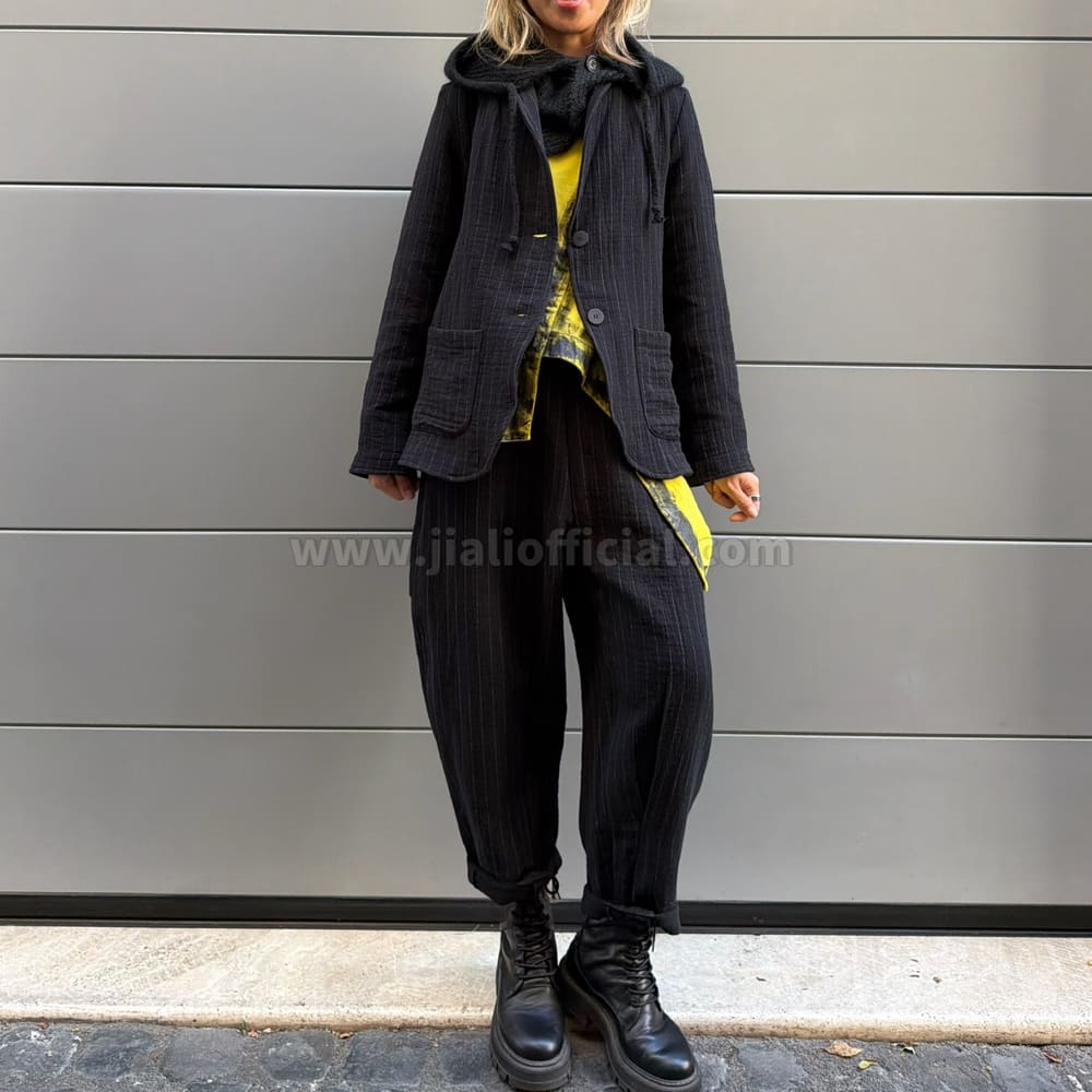 GIACCA BAMBERGA NERO - immagine 3