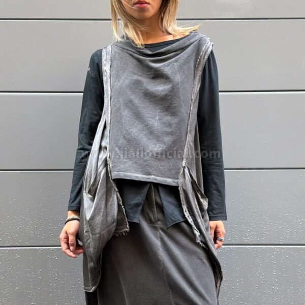 GILET ZELDA ANTRACITE