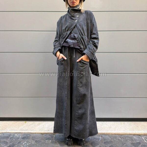 TROUSERS FELPA INK GRIGIO