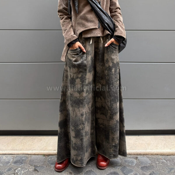TROUSERS FELPA INK FANGO
