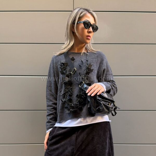 MAGLIONE WOOL BOX ANTRACITE