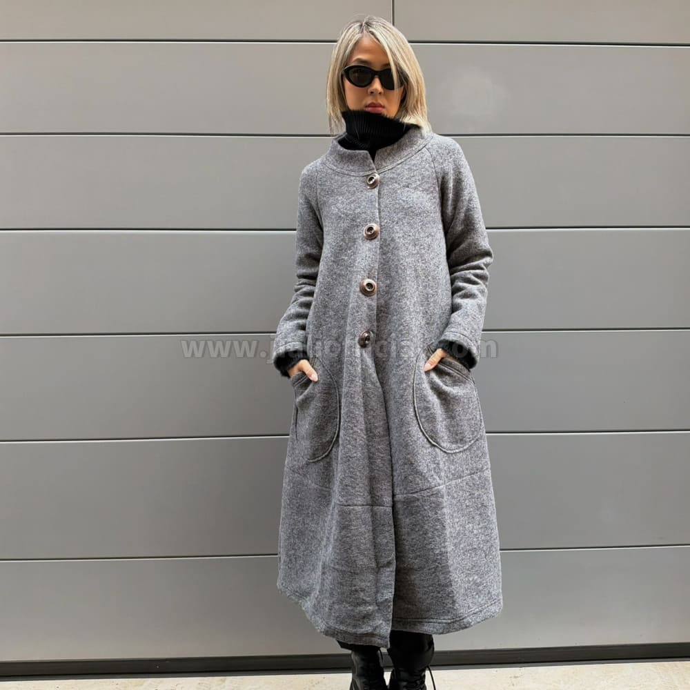 COAT STRASBURGO GRIGIO
